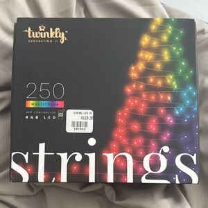 Multicolor RGB LED String Lights